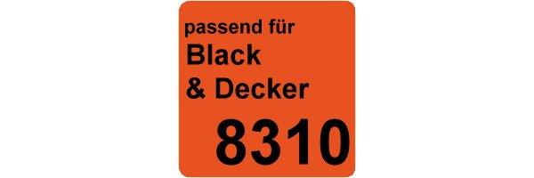 Black & Decker 8310