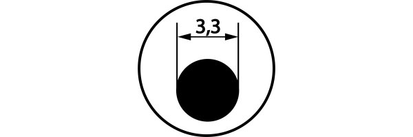 Durchmesser 3,3 mm