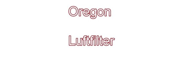 Oregon Luftfilter