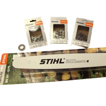 Tuning Kit passend für Stihl Motorsägen MS 270 MS 270C MS 280 MS 280C - Schwert und Kette