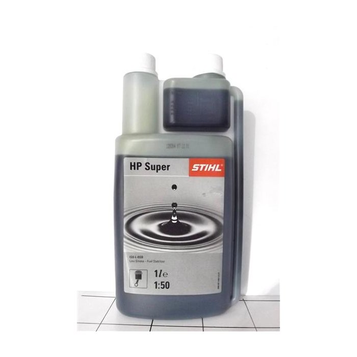 Stihl Zweitaktmotorenöl HP Super 1 l in der praktischen Dosierflasche Zweitaktöl Mischöl
