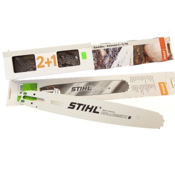 40cm original STIHL Schwert + 2 orig. Ketten für STIHL 3/8 1,6 60TG