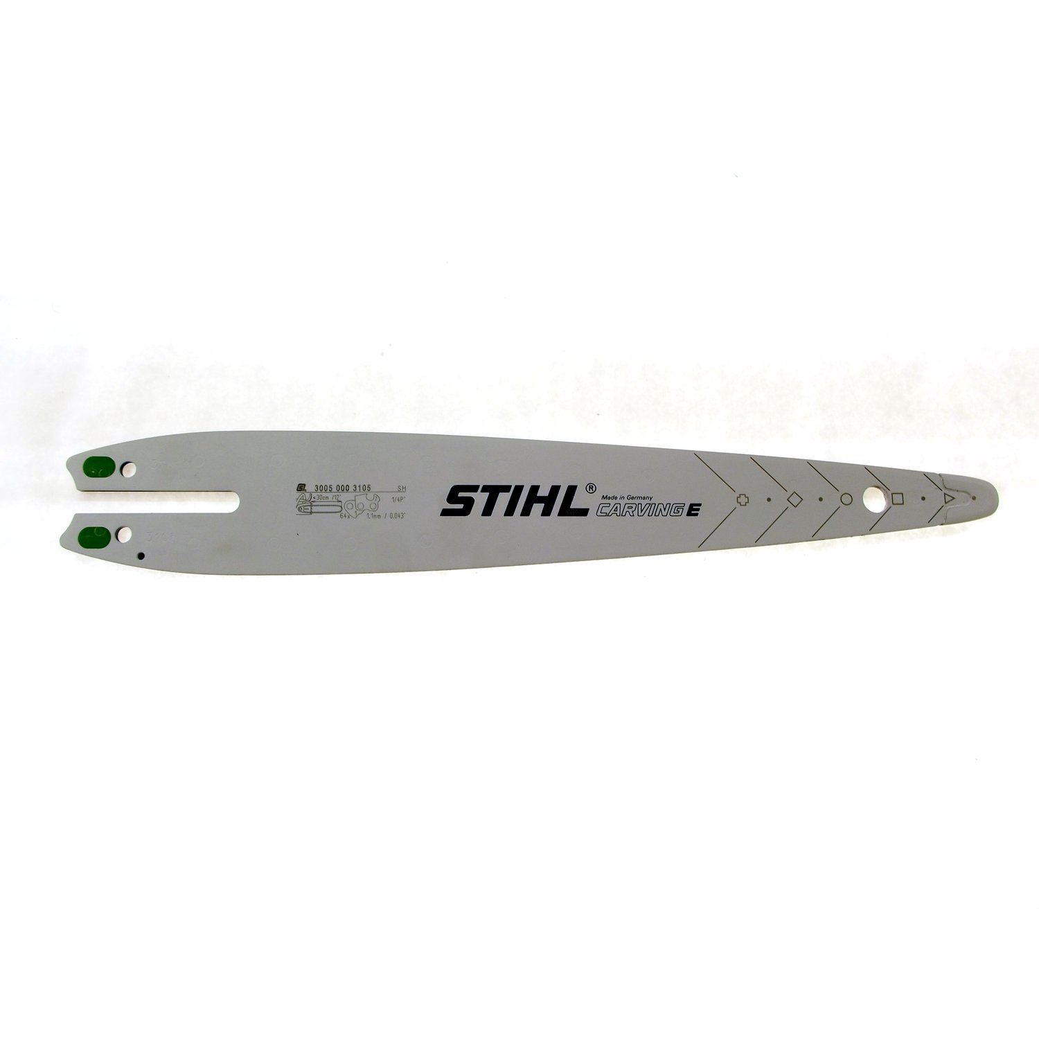 Carving Schwert 30cm 1/4" 64TG passend für Stihl 023 MS 230 Guide Bar Schiene 