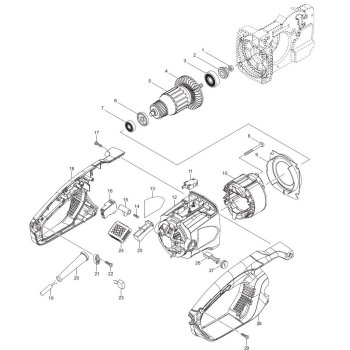 Dolmar ES-174 TLC Ersatzteile Baugruppe Motor