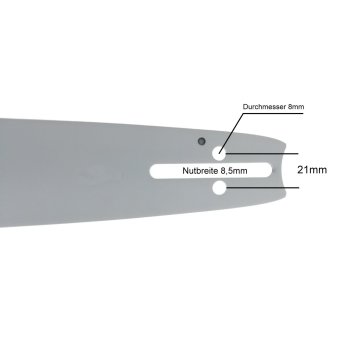 43 cm Schwert Schiene passend für Dolmar Husqvarna ua. 3/8 1,5 64TG