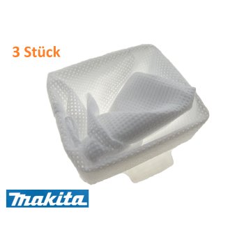 Staubsack 3er-Pack Makita original Ersatzteil für...